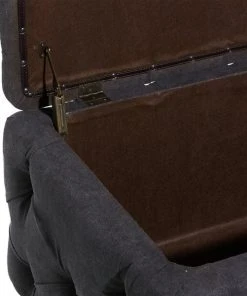 Grayson Lane Vintage Grey Storage Bench 2 Grayson Lane Vintage Grey Storage Bench -GRAYSON LANE shop 330901815 AlternateImage3 l