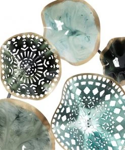 Grayson Lane 25-in H x 50-in W Multicoloured Metal Modern/Contemporary Ornamental Wall Accent -GRAYSON LANE shop 330901817 AlternateImage5 l