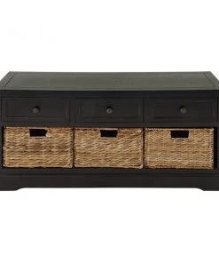 Grayson Lane Farmhouse Brown Storage Bench -GRAYSON LANE shop 330901824 AlternateImage5 l