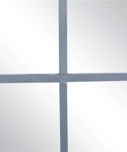 Grayson Lane 44.63-in L X 26.5-in W Industrial Rectangle Grey Framed Wall Mirror -GRAYSON LANE shop 330901827 AlternateImage4 l