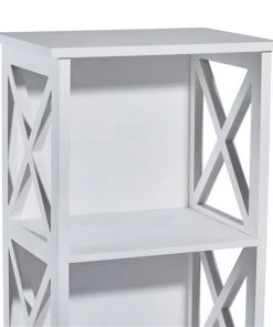 Grayson Lane 12-in D x 16-in W x 51-in H 4-Tier Decorative Wood Shelves -GRAYSON LANE shop 330901835 AlternateImage4 l