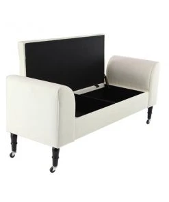 Grayson Lane Industrial Ivory White Storage Bench 9 Grayson Lane Industrial Ivory White Storage Bench -GRAYSON LANE shop 330901836 AlternateImage5 l