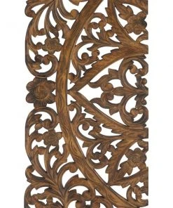 Grayson Lane 48-in H x 16-in W Brown MDF Wood Traditional Abstract Wall Accent - 3-Pack -GRAYSON LANE shop 330901840 AlternateImage5 l