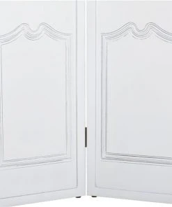 Grayson Lane 3-Panel White Mirrored Folding Country Style Room Divider -GRAYSON LANE shop 330901848 AlternateImage4 l