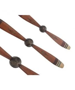 Grayson Lane 4-in H x 46-in W Red Metal Industrial Wall Accent - 3-Pack -GRAYSON LANE shop 330901849 AlternateImage5 l