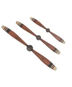 Grayson Lane 4-in H x 46-in W Red Metal Industrial Wall Accent - 3-Pack -GRAYSON LANE shop 330901849 AlternateImage7 l