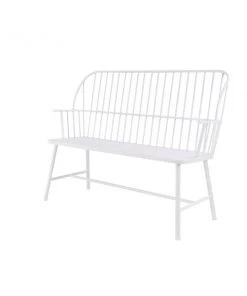 Grayson Lane 20-in W X 38-in L Farmhouse Glossy White Accent Bench -GRAYSON LANE shop 330901850 AlternateImage6 l