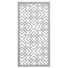 Grayson Lane 48-in H x 24-in W White MDF Farmhouse/Rustic Abstract Wall Accent