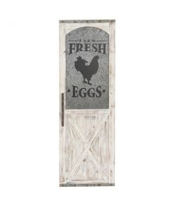 Grayson Lane 47-in H x 16-in W Black Wood Farmhouse/Rustic Words and Text Wall Accent