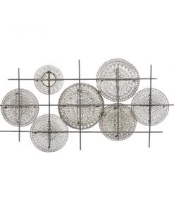 Grayson Lane 25-in H x 51-in W Brown Metal Modern/Contemporary Ornamental Wall Accent -GRAYSON LANE shop 330901867 AlternateImage7 l