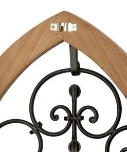 Grayson Lane 52-in H x 17.88-in W Brown Metal and Wood Traditional Abstract Wall Accent -GRAYSON LANE shop 330901873 AlternateImage8 l