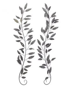 Grayson Lane 59-in H x 16-in W Blue Metal Traditional Floral and Botanical Wall Accent - 2-Pack -GRAYSON LANE shop 330901877 AlternateImage8 l