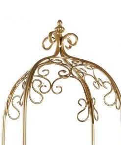 Grayson Lane 13.30-in D x 13.30-in W x 74-in H 4-Tier Decorative Metal Shelves -GRAYSON LANE shop 330901878 AlternateImage3 l