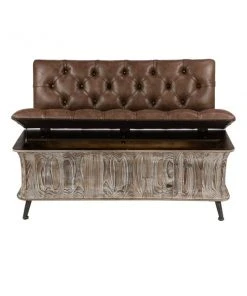 Grayson Lane Rustic Mocha Brown Storage Bench -GRAYSON LANE shop 330901880 AlternateImage5 l