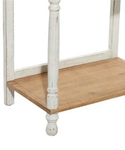 Grayson Lane 14.25-in D x 25-in W x 70.63-in H 4-Tier Decorative Wood Shelves 7 Grayson Lane 14.25-in D x 25-in W x 70.63-in H 4-Tier Decorative Wood Shelves -GRAYSON LANE shop 330901891 AlternateImage3 l