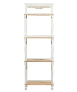 Grayson Lane 14.25-in D x 25-in W x 70.63-in H 4-Tier Decorative Wood Shelves 9 Grayson Lane 14.25-in D x 25-in W x 70.63-in H 4-Tier Decorative Wood Shelves -GRAYSON LANE shop 330901891 AlternateImage5 l