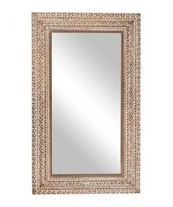 Grayson Lane 59.44-in L X 35.88-in W Rectangle Brown Framed Wall Mirror 8 Grayson Lane 59.44-in L X 35.88-in W Rectangle Brown Framed Wall Mirror -GRAYSON LANE shop 330901896 AlternateImage5 l