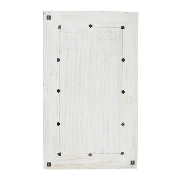 Grayson Lane 59.44-in L X 35.88-in W Rectangle Brown Framed Wall Mirror 5 Grayson Lane 59.44-in L X 35.88-in W Rectangle Brown Framed Wall Mirror - Image 5