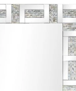 Grayson Lane 47.13-in L X 31.5-in W Glam Rectangle Silver Framed Wall Mirror -GRAYSON LANE shop 330901898 AlternateImage3 l