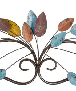 Grayson Lane 10-in H x 43-in W Multicoloured Metal Traditional Floral and Botanical Wall Accent -GRAYSON LANE shop 330901900 AlternateImage5 l