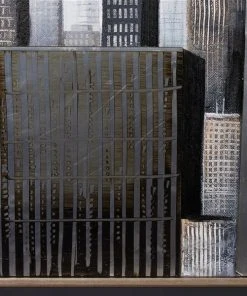 Grayson Lane Brown Wood Framed 39.5-in H x 59.13-in W Cityscape Canvas Hand-Painted Painting 8 Grayson Lane Brown Wood Framed 39.5-in H x 59.13-in W Cityscape Canvas Hand-Painted Painting -GRAYSON LANE shop 330901904 AlternateImage4 l