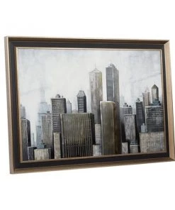 Grayson Lane Brown Wood Framed 39.5-in H x 59.13-in W Cityscape Canvas Hand-Painted Painting 9 Grayson Lane Brown Wood Framed 39.5-in H x 59.13-in W Cityscape Canvas Hand-Painted Painting -GRAYSON LANE shop 330901904 AlternateImage5 l