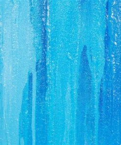 Grayson Lane Blue Frameless 31.5-in H x 63.25-in W Abstract Canvas Painting -GRAYSON LANE shop 330901907 AlternateImage5 l