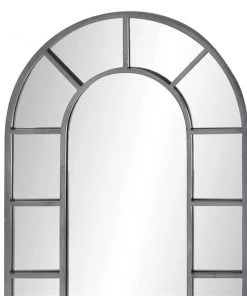 Grayson Lane 60-in L X 32-in W Traditional Arch Silver Framed Wall Mirror -GRAYSON LANE shop 330901909 AlternateImage3 l