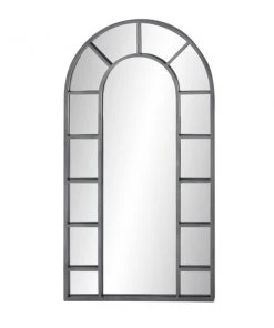 Grayson Lane 60-in L X 32-in W Traditional Arch Silver Framed Wall Mirror -GRAYSON LANE shop 330901909 AlternateImage5 l