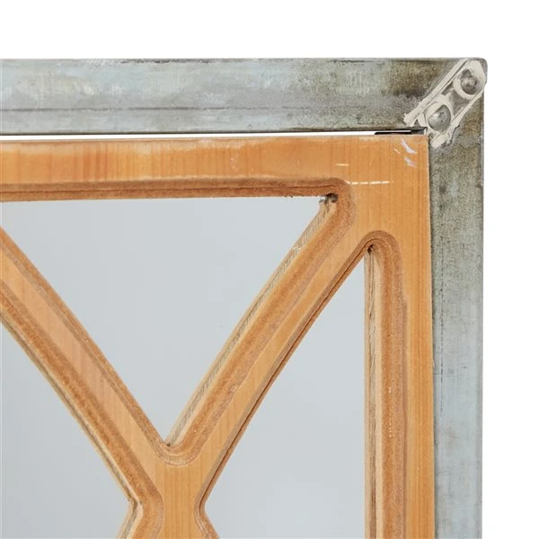 330901913_AlternateImage3_l.jpg Grayson Lane 52.38-in L X 15.19-in W Farmhouse Rectangle Blue Framed Wall Mirror -GRAYSON LANE shop 330901913 AlternateImage3 l