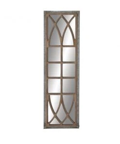 Grayson Lane 52.38-in L X 15.19-in W Farmhouse Rectangle Blue Framed Wall Mirror 3 Grayson Lane 52.38-in L X 15.19-in W Farmhouse Rectangle Blue Framed Wall Mirror -GRAYSON LANE shop 330901913 AlternateImage5 l