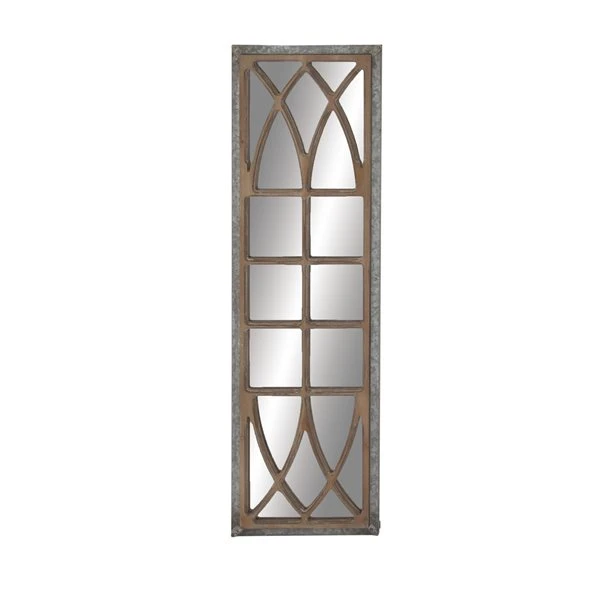 330901913_AlternateImage5_l.jpg Grayson Lane 52.38-in L X 15.19-in W Farmhouse Rectangle Blue Framed Wall Mirror -GRAYSON LANE shop 330901913 AlternateImage5 l