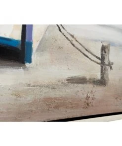 Grayson Lane Silver Wood Framed 35.5-in H x 47-in W Coastal Canvas Print -GRAYSON LANE shop 330901919 AlternateImage4 l