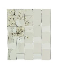 Grayson Lane 39-in L X 35.5-in W Glam Square Silver Framed Wall Mirror -GRAYSON LANE shop 330901927 AlternateImage5 l