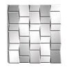 Grayson Lane 39-in L X 35.5-in W Glam Square Silver Framed Wall Mirror