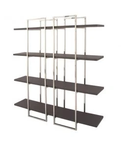 Grayson Lane 14-in D x 63-in W x 69-in H 4-Tier Decorative Steel Shelves -GRAYSON LANE shop 330901928 AlternateImage5 l