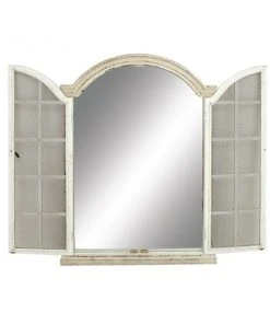 Grayson Lane 45-in L X 31-in W Vintage Arch Cream Framed Wall Mirror 8 Grayson Lane 45-in L X 31-in W Vintage Arch Cream Framed Wall Mirror -GRAYSON LANE shop 330901930 AlternateImage5 l