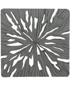 Grayson Lane 48-in H x 48-in W Grey MDF Coastal Ornamental Wall Accent