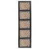 Grayson Lane 72-in H x 1-in W Brown MDF Traditional Ornamental Wall Accent