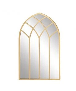 Grayson Lane 48-in L X 30-in W Traditional Arch Clear Framed Wall Mirror -GRAYSON LANE shop 330901938 AlternateImage5 l