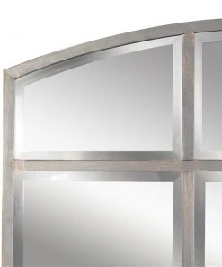 Grayson Lane 48-in L X 36-in W Industrial Arch Clear Framed Wall Mirror -GRAYSON LANE shop 330901949 AlternateImage3 l