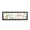 Grayson Lane 48-in H x 16-in W Gold Metal Modern Abstract Wall Accent