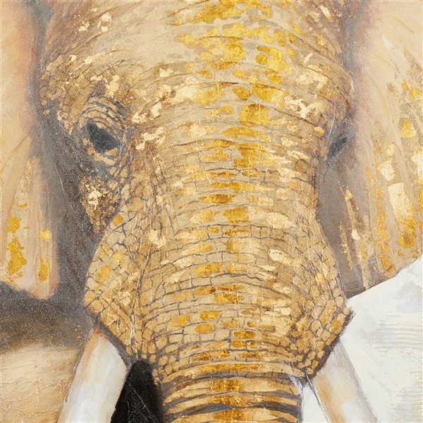 Grayson Lane Gold Wood Framed 47-in H x 47-in W Animals Canvas Print 3 Grayson Lane Gold Wood Framed 47-in H x 47-in W Animals Canvas Print - Image 3