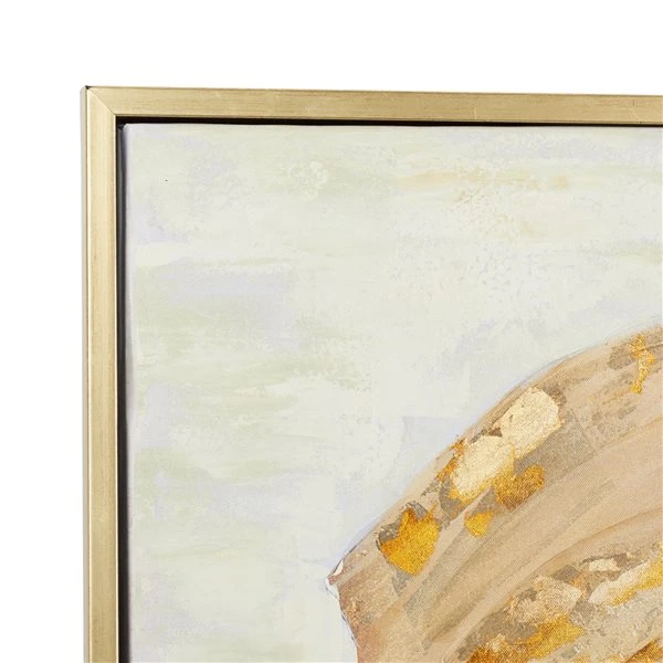 Grayson Lane Gold Wood Framed 47-in H x 47-in W Animals Canvas Print 4 Grayson Lane Gold Wood Framed 47-in H x 47-in W Animals Canvas Print - Image 4