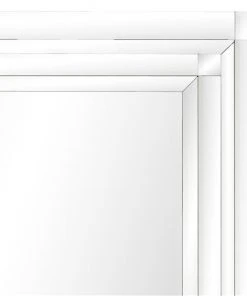 Grayson Lane 39.5-in L X 39.38-in W Glam Square Clear Framed Wall Mirror -GRAYSON LANE shop 330901963 AlternateImage3 l