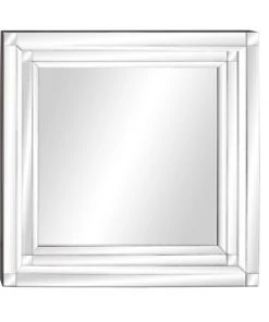 Grayson Lane 39.5-in L X 39.38-in W Glam Square Clear Framed Wall Mirror -GRAYSON LANE shop 330901963 AlternateImage6 l