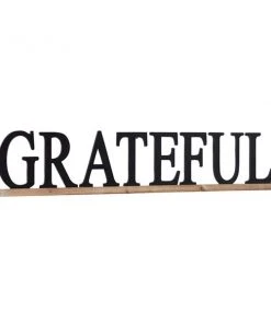 Grayson Lane 9.5-in H x 48-in W Black Metal Traditional Words and Text Wall Accent -GRAYSON LANE shop 330901970 AlternateImage7 l