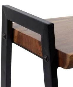 Grayson Lane Industrial Brown/Black Accent Bench -GRAYSON LANE shop 330901971 AlternateImage3 l