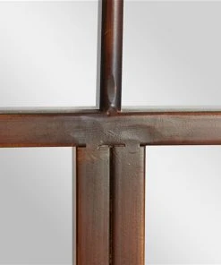 Grayson Lane 48-in L X 24-in W Traditional Arch Brown Framed Wall Mirror -GRAYSON LANE shop 330901974 AlternateImage4 l