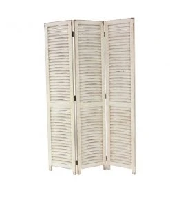 Grayson Lane 3-Panel Cream Wood Folding Farmhouse Style Room Divider -GRAYSON LANE shop 330901989 AlternateImage5 l